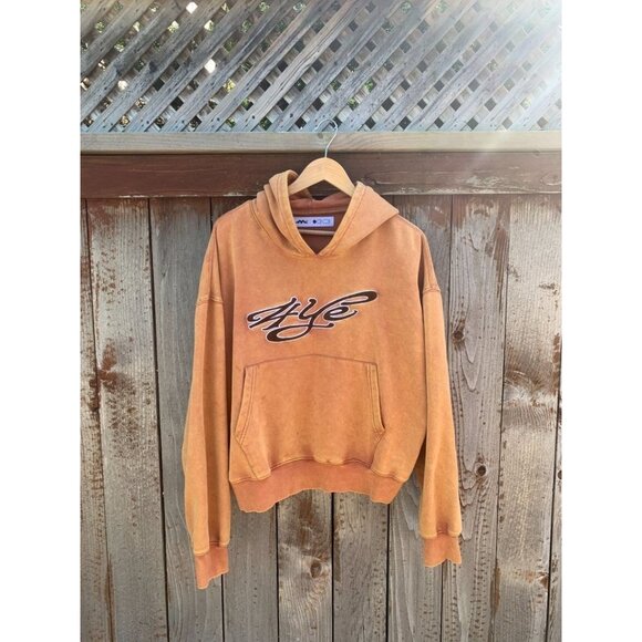 4YE Logo Hoodie Orange - Picture 1 of 3
